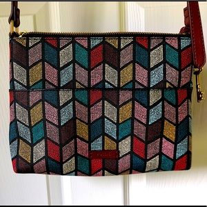 Rare Vintage Fossil Crossbody Purse